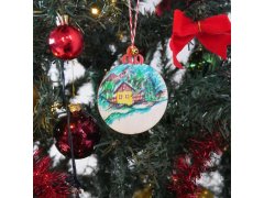 Dřevěné ozdoby k&nbsp;vybarvení 32 ks 16