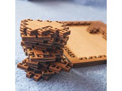 Dřevěné puzzle labyrint 10