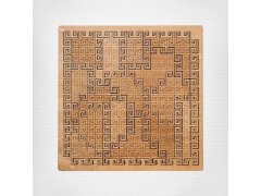 Dřevěné puzzle labyrint 12
