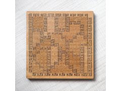 Dřevěné puzzle labyrint 3