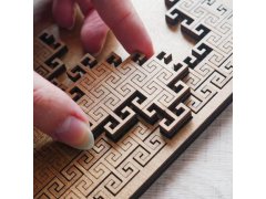 Dřevěné puzzle labyrint 5