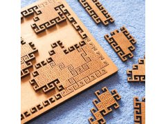 Dřevěné puzzle labyrint 6
