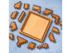 Dřevěné puzzle labyrint 7