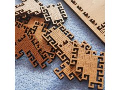 Dřevěné puzzle labyrint 9