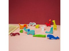 Dřevěné puzzle - zvířátka 11