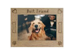 Dřevěný fotorámeček Best Friend, 10 x 15 cm 6