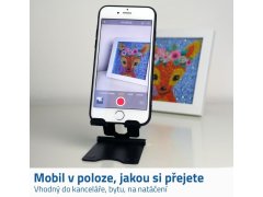 Držák na mobil - černý 2