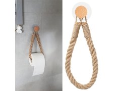 Držák na toaletní papír - lano 10