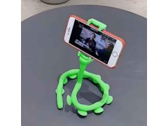 Držák telefonu - zelená chobotnice 9