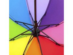 Duhový deštník skládací 2