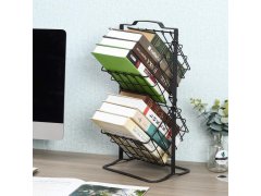 Dvoupatrový kovový košík 45 cm 6