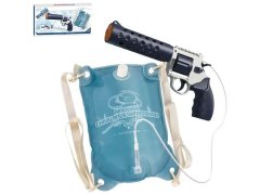 Elektrická nabíjecí vodní pistole - revolver 10