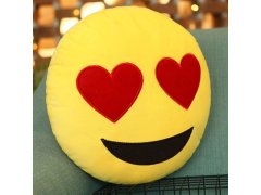 Emoji polštář - zamilovaný 10