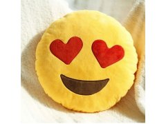 Emoji polštář - zamilovaný 9