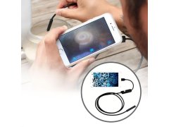Endoskopická inspekční kamera VGA 640x480 microUSB/USB-A 5