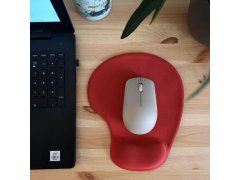 Ergonomická podložka pod myš - červená 6