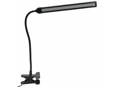 Flexibilní stmívatelná stolní LED lampa s klipem 12