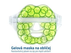 Gelová chladící a zahřívací maska na obličej 3