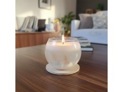 Gelová svíčka - světle růžová 8