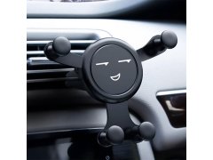 Gravitační držák na mobil do auta do ventilace smajlík