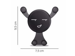 Gravitační držák na mobil do auta do ventilace smajlík 7