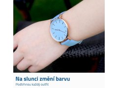Hodinky měnící barvu - modré 2