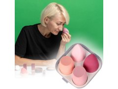 Houbičky na make-up 4 ks 5