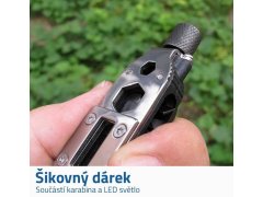 Klíčenka s LED osvětlením - šroubovák/otvírák 3