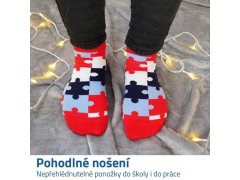 Kotníkové ponožky - puzzle 3