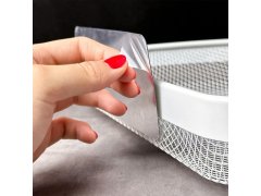 Kovová nalepovací rohová polička 6