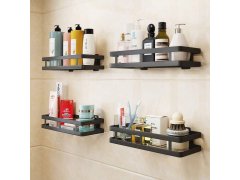 Kovová nástěnná sundavací police 35 cm 10