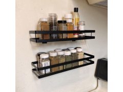 Kovová nástěnná sundavací police 35 cm 4