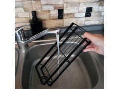 Kovová nástěnná sundavací police 35 cm 7