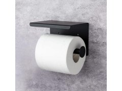 Kovový držák na toaletní papír 2v1 4
