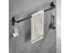 Kovový nalepovací věšák na ručník, s&nbsp;háčky 3