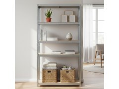 Kovový regál 5 polic 4