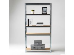 Kovový regál 5 polic 6