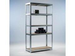 Kovový regál 5 polic 7