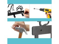 Kovový věšák na vodítka 3