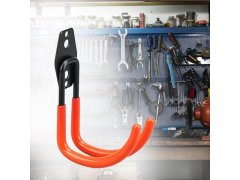 Kovový závěsný hák na zeď, pogumovaný 1