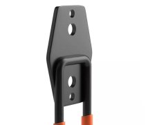 Kovový závěsný hák na zeď, pogumovaný 4