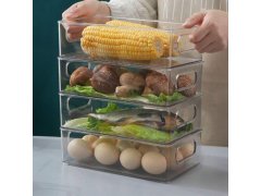 Kuchyňský organizér průhledný 25 cm