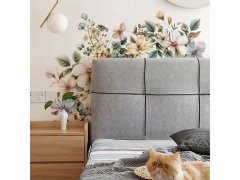 Květinová nástěnná samolepka 2