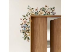 Květinová nástěnná samolepka 6