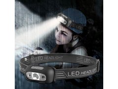 LED čelovka se senzorem pohybu 8