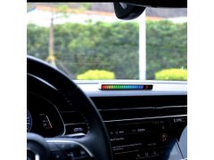 LED světelný panel reagující na zvuk - bílý 12