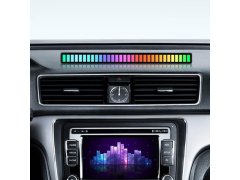 LED světelný panel reagující na zvuk - černý 10