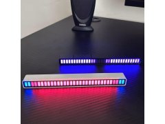 LED světelný panel reagující na zvuk - černý 7