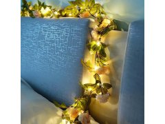 LED světelný řetěz 2 m - růže 3