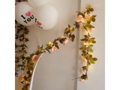 LED světelný řetěz 2 m - růže 6